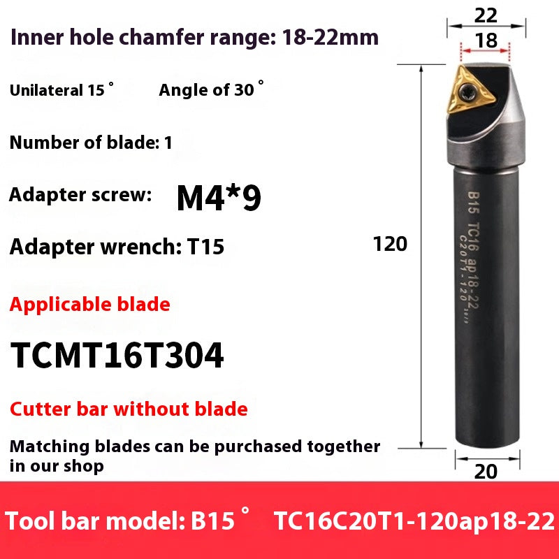 6039 Machining center 15 20 25 30 35 40 45 50 55 60 65 70 75 degree chamfering toolholder TCMT Shandong Denso Pricision Tools Co.,Ltd.